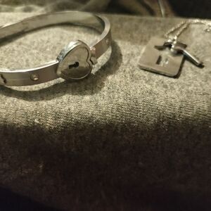 Stainless steel locking bracelet